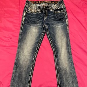 ROCK REVIVAL Shaina~mid-rise skinny size 29